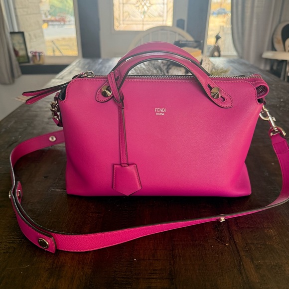 Fendi Handbags - Fendi Vibrant Pink Crossbody Bag